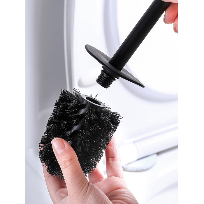 Набір для чищення унітазу з тримачем, нержавіюча сталь, для ванної кімнати (Золотий)