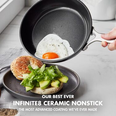 Сковорода GreenPan GP5 з антипригарним покриттям Hartelox, 25.4 см, індукційна, півовальна, чорна