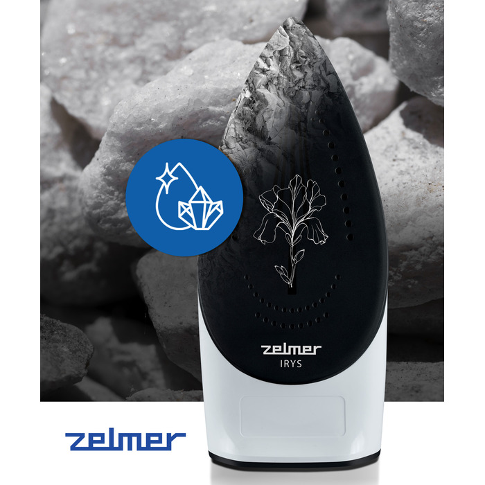 Парова праска Zelmer Irys ZIR3100 3000Вт, 0,4 л, керамічна підошва