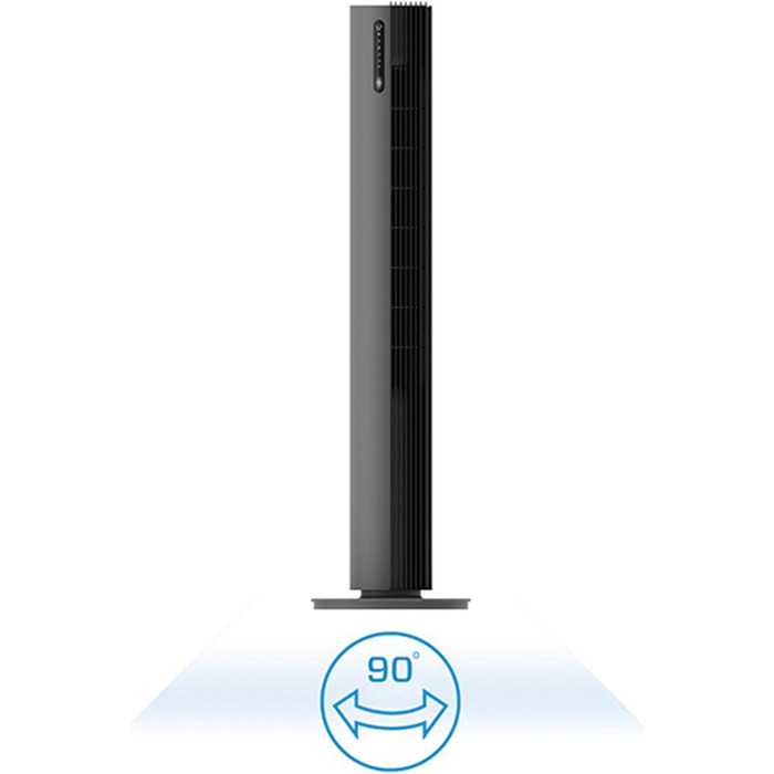 Вентилятор вежовий Smart Clean Air Optima CA-407 Luxus з фільтром, сірий/чорний - до 500 м³/год, з керуванням зі смартфона