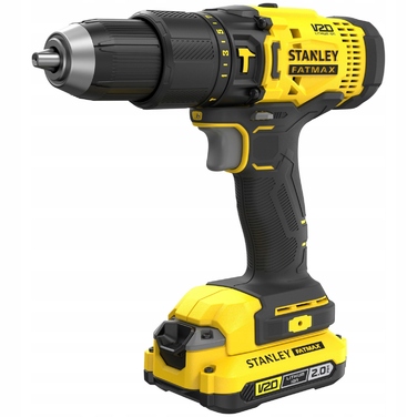 Ударний дриль-шурупокрут Stanley FatMax 18V SFMCD711D2K (2x2,0 Агч) у кейсі