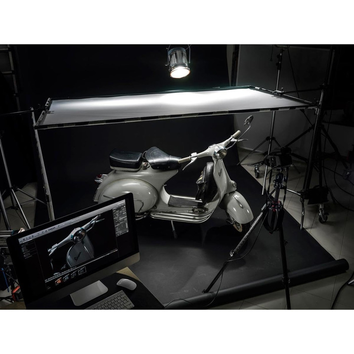 Штатив Manfrotto MT055XPRO3 з алюмінію, 3 секції – для DSLR, компактних та беззеркальних камер, чорний