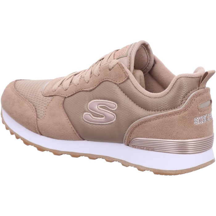 Кросівки Skechers OG 85 - Goldn Gurl (40 EU) - Бежева замша, нейлон, рожеве оздоблення
