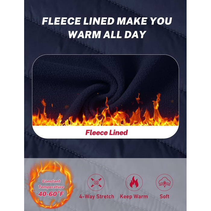 Легка жіноча жилетка MoFiz з пуху, без рукавів, для активного відпочинку, туризму та подорожей (Блакитна, L)