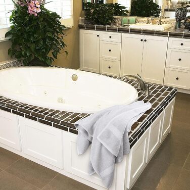 Комплект банних рушників Utopia Towels, сріблясті – 100% бавовна, 600 г/м², швидковисихаючі, дуже поглинаючі, м'які, 4 шт.