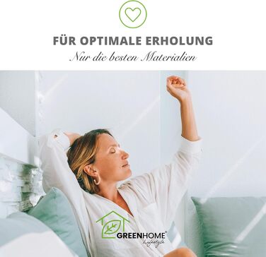 Бамбукова подушка Greenhome Lifestyle 40x60 см, 610 г, супер м'яка, для дивану та ліжка, внутрішня подушка, наповнювач