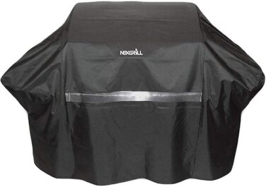Чохол для газового гриля Nexgrill 178 см, водонепроникний захист для барбекю, міцна захисна накидка для гриля, чорний (178x60x120 см)