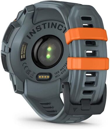 Годинник Garmin Instinct 3 Solar 45 мм - сонячна зарядка, 45 мм, один розмір