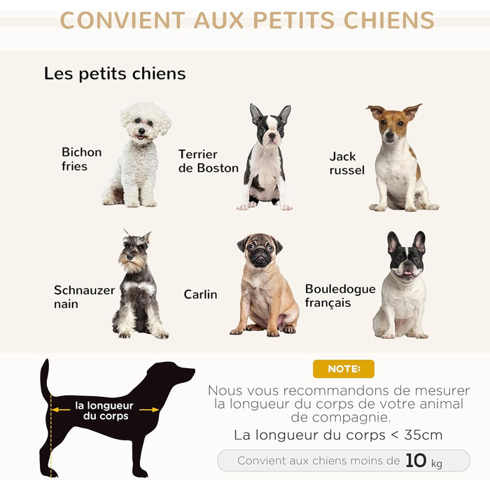 PawHut Софа для собак, скандинавський дизайн, м'яка подушка, дерев'яні ніжки, 87 x 61 x 36 см, поліестер, сіра