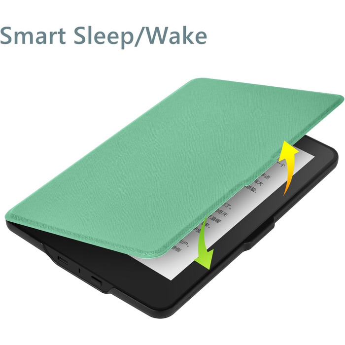 Чохол для Kindle Paperwhite 7/6/5 (2015/2013/2012) Zcooooool, PU шкіра, м'ятно-зелений