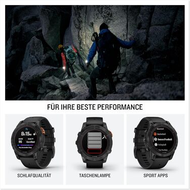 Garmin fēnix 7S Pro: GPS-годинник для мультиспорту з сонячною батареєю, кольоровим дисплеєм та підтримкою GarminPay