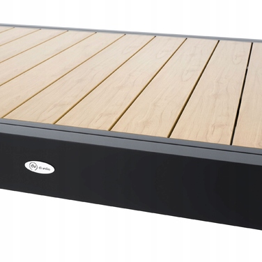 Розкладний садовий стіл Di Volio Galipo DV-062GT, бежевий, 135/270x90x75,5 см