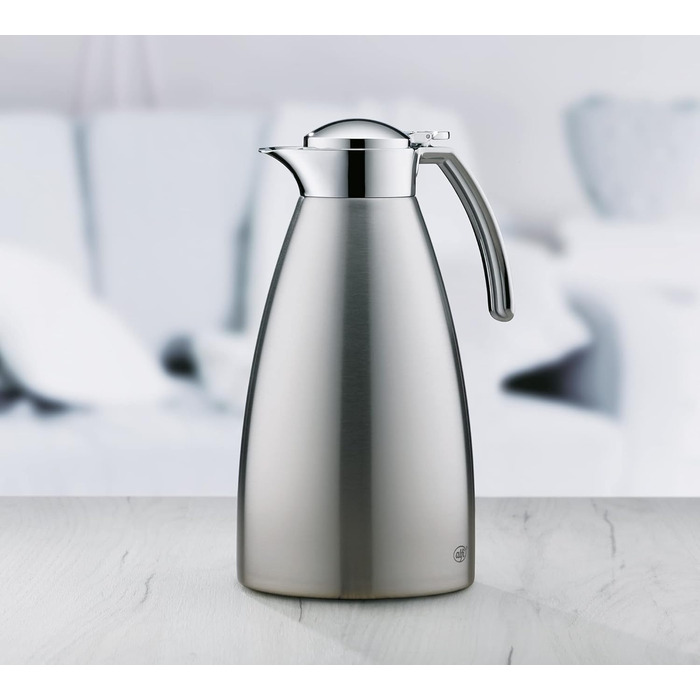 alfi Thermos Carafe Gusto TT, Brushed Stainless Steel 1.5 l
