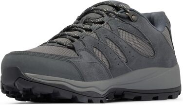 Чоловічі трекінгові черевики Columbia Redmond Iv Low Waterproof Mid Rise, 45 EU, Graphite Citron Haze