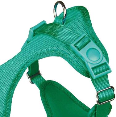 Шлейка для собак TRIXIE Comfort Soft Tour - чорна, XS-S (30-45 см), м'яка, для джоггінгу