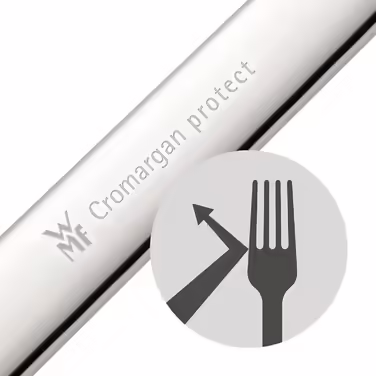 WMF Premiere Cutlery Set, 12 Place Settings, 66 Pieces, 60 Pieces with Serving Utensils, Hollow-Ground Knives, Cromargan protect polished, scratch-resistant, dishwasher-safe, 66-piece Single