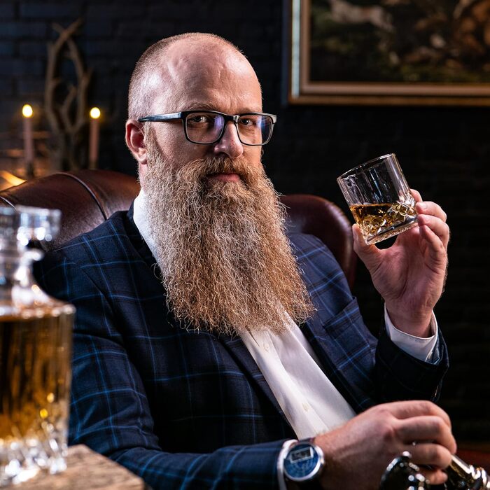 Набір склянок для віскі Whisiskey Whisky - подарунковий набір, 2 склянки для віскі та рому, 310 мл, з нержавіючої сталі