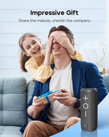 Tribit StormBox 2: Портативна Bluetooth колонка 34 Вт, IPX7, 24 год, XBass