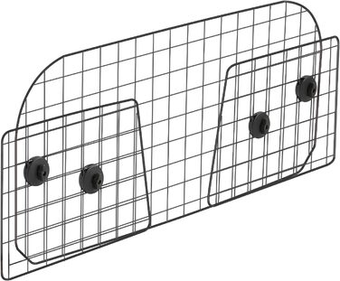 Автобар'єр для собак VEVOR, регульована перегородка, сітка (968x405 мм), захист для заднього сидіння, універсальна бар'єр для SUV, позашляховиків, вантажівок, не складається, 96.5-162 см * 41 см