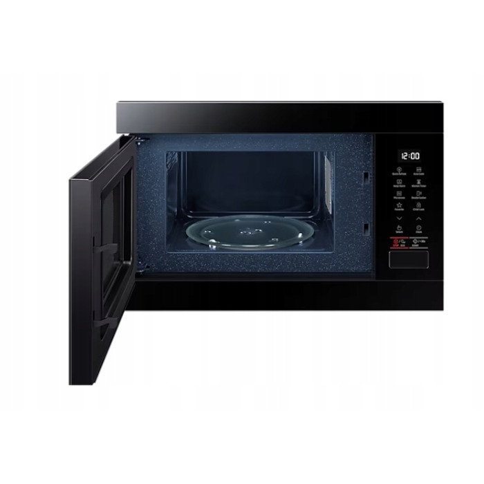 Мікрохвильова піч Samsung MS22T8254AB, 22 л, 850 Вт, чорна, Eco-розморожування
