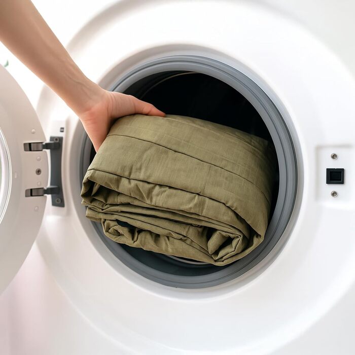 Надувний матрац для гостей Human Comfort - 100% бавовна (зелений)