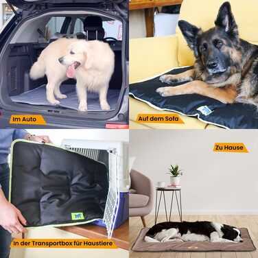 Килимок для собак та котів Ferplast Jolly - миючий, водовідштовхуючий, зносостійкий, 57 x 38 см, сірий