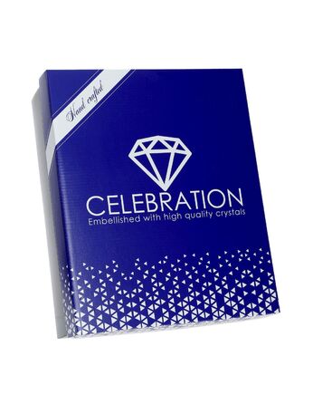 Келихи для білого та червоного вина Celebration FOLK, прозорі, 470 мл, 2 шт.