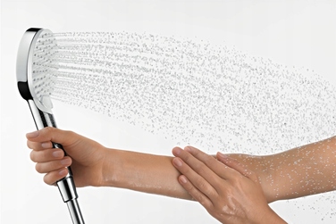 Душова лійка Hansgrohe Crometta Vario срібляста, 2 функції