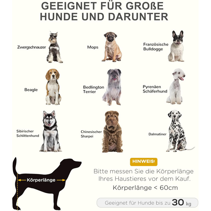 PawHut Лежанка для собак на вулицю, піднята лежанка з дихаючою сіткою, лежанка для домашніх тварин для маленьких та середніх собак, 91 x 69 x 29 см (Блакитний)