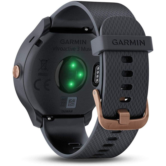 Розумний годинник Garmin vívoactive 3 Music з GPS, музичним програвачем та Garmin Pay (блакитний)