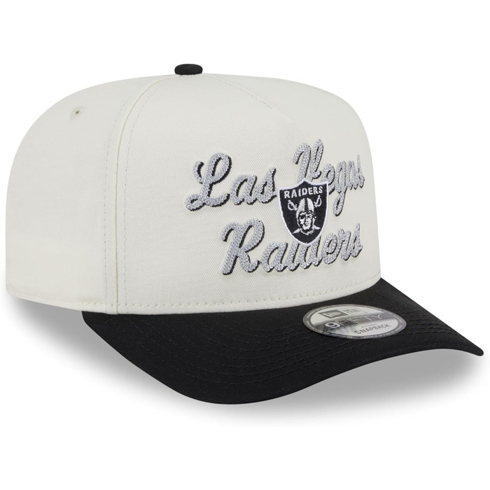 Кепка New Era NFL Las Vegas Raiders 9Forty A-Frame чорна, оригінальна бейсболка