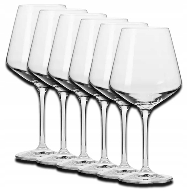 Набір келихів для білого вина Chardonnay Krosno Avant-Garde, 560 мл, 6 шт.