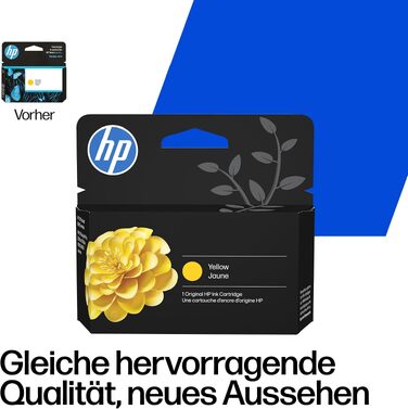 Оригінальний картридж HP 963 жовтий (Yellow), нова версія, для струменевих принтерів HP
