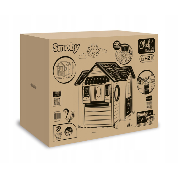 Ігровий будиночок-кухня Smoby
