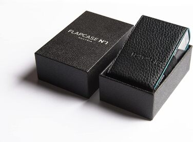FLAPCASE No. 1 • Brown Club • Designer Cigarette Case, Made in Austria, Vegan Leather Cigarette Box for 19, 20, 21 Cigarette Packs, regular King-Size
