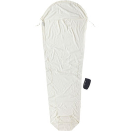 Кокон-вкладиш Cocoon мумія з єгипетської бавовни Tuareg, натуральний, 241x89/56 см