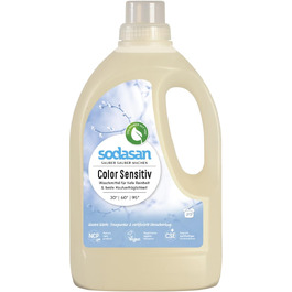 Рідкий пральний засіб Color Waschmittel Sensitiv для чутливої шкіри, 6 x 1,5 л (набір 20 шт)