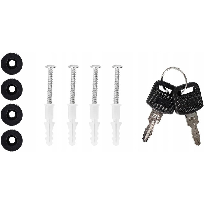 Поштова скринька настінна Anthrazit RAL 7016, велика (XXL) з можливістю гравіювання адреси та відділенням для газет