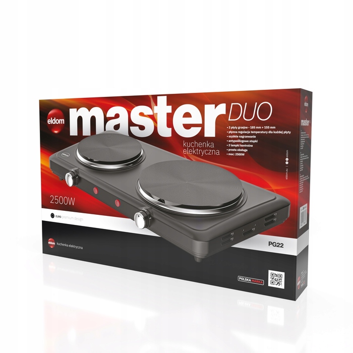 Електрична плитка Eldom PG22 MASTER DUO