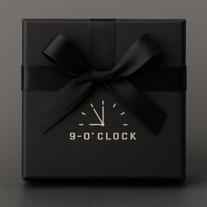 Браслет чоловічий 9 O'Clock Perlenarmband з оніксу 8 мм, чорний. Чоловіча біжутерія ручної роботи, еластичний браслет з натурального каменю, Німеччина. Подарунок для чоловіка.