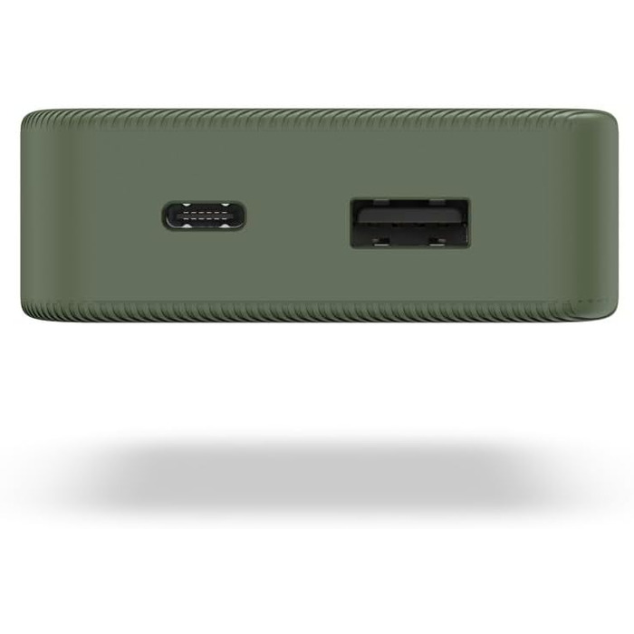 Powerbank Hama Colour 10 10000mAh: зелений, USB-C, USB-A, LED дисплей, портативний зарядний пристрій