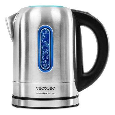Електричний чайник Cecotec ThermoSense290, 2200 Вт, 1,7 л, сріблястий/сірий