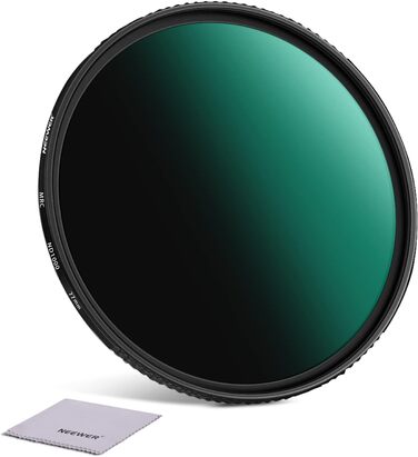 Фільтр ND1000 NEEWER (77mm) - нейтральний, 10 ступенів затемнення, з нанопокриттям, HD скло