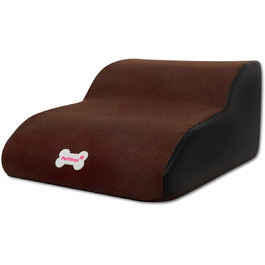 Сходинка для домашніх тварин Galatée знімний чохол на блискавці, чорна (3 сходинки)