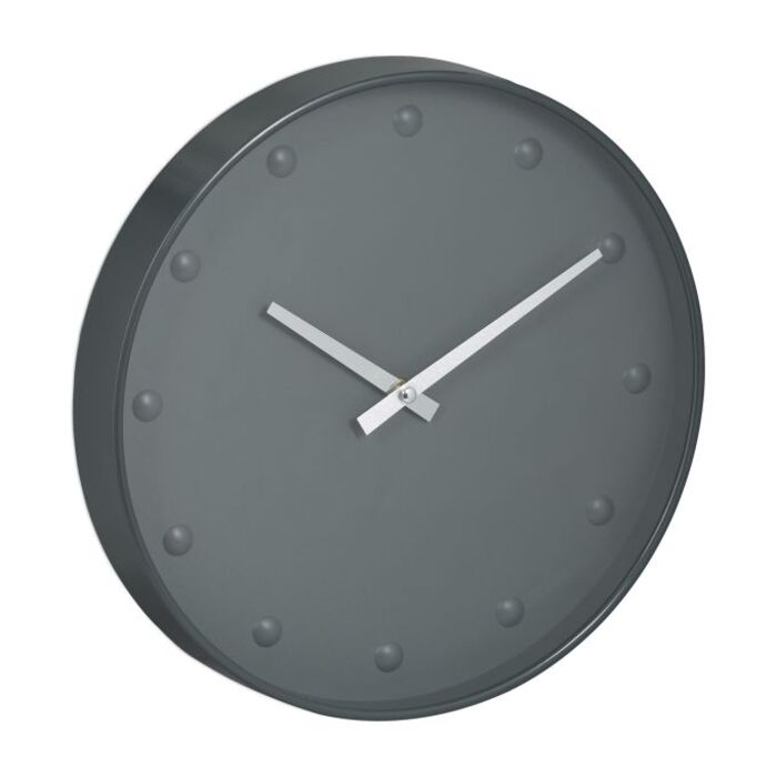 Relaxdays Gray Wall Clock