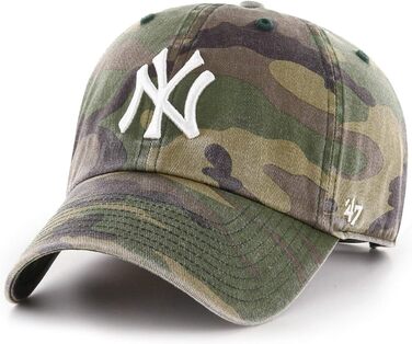 Кепка бейсболка 47 Brand New York Yankees унісекс, чорна, регульована