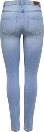 Жіночі джинси ONLY S/32L світло-блакитні Denim - класичні прямі джинси з деніму