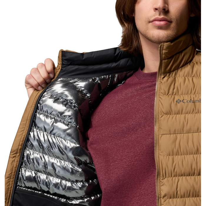 Чоловічий утеплений жилет Columbia Powder Lite II Vest, колір Delta, розмір S
