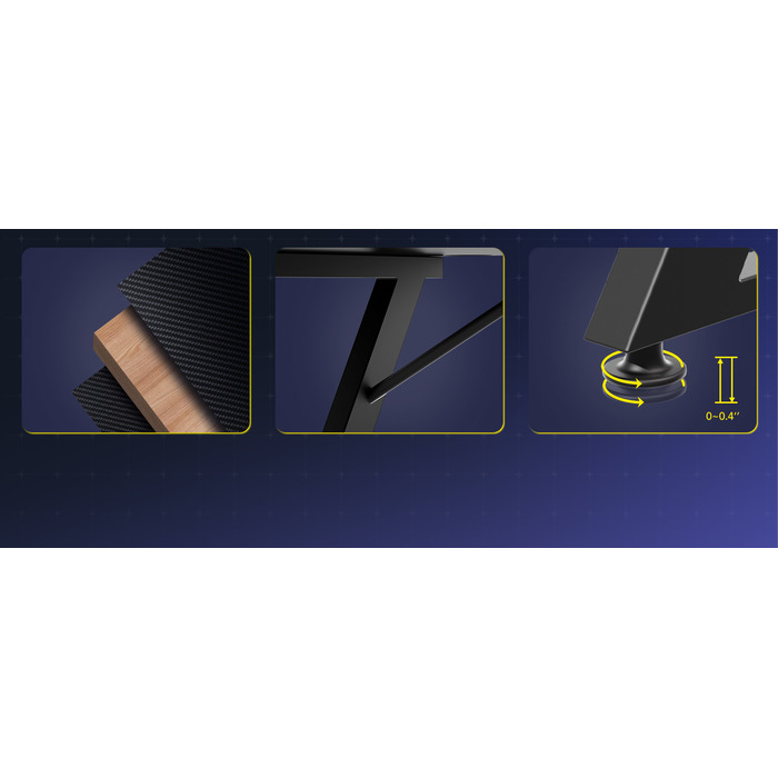 Ігровий стіл GTPLAYER, 120 x 70 x 60 см