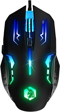 Бездротовий ігровий набір клавіатури та миші EMPIRE GAMING Armor RF800 - RGB підсвітка, 4800 DPI, QWERTZ (DE) - сумісний з PC, PS4, PS5, Xbox, Mac (білий)